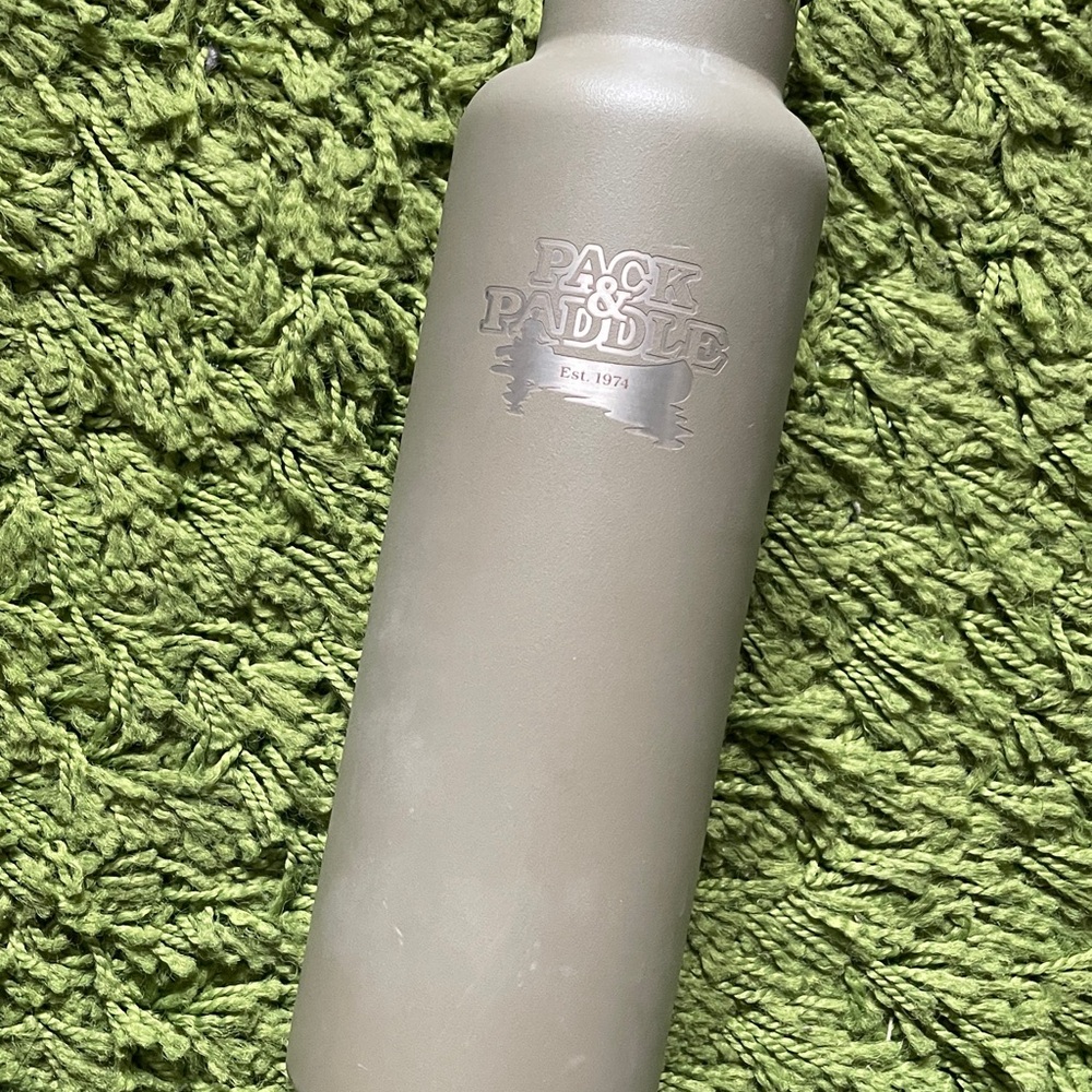 Pack & Paddle Hydroflask 21oz Olive Green Bottle